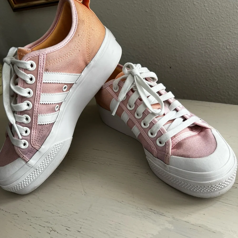 adidas Nizzah Originals Ombré Platform Sneaker